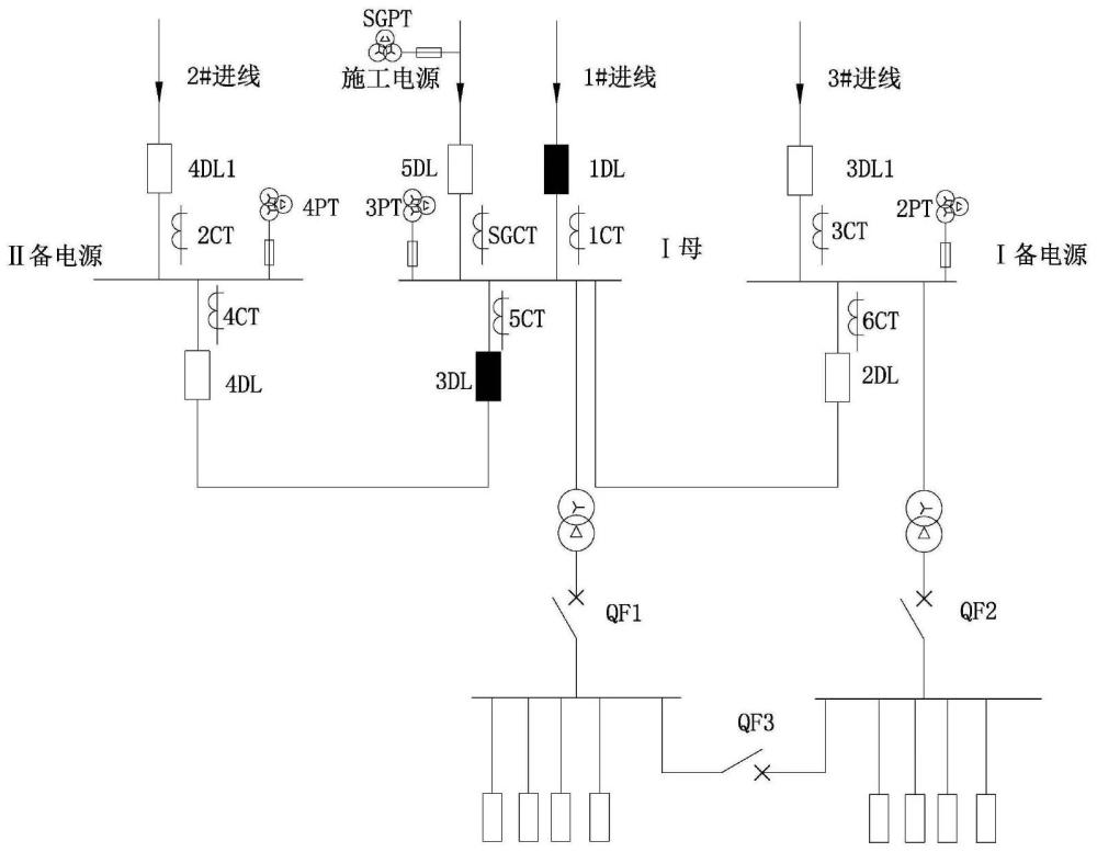 一种多机组的大型水电站厂用电系统备自投方法与流程