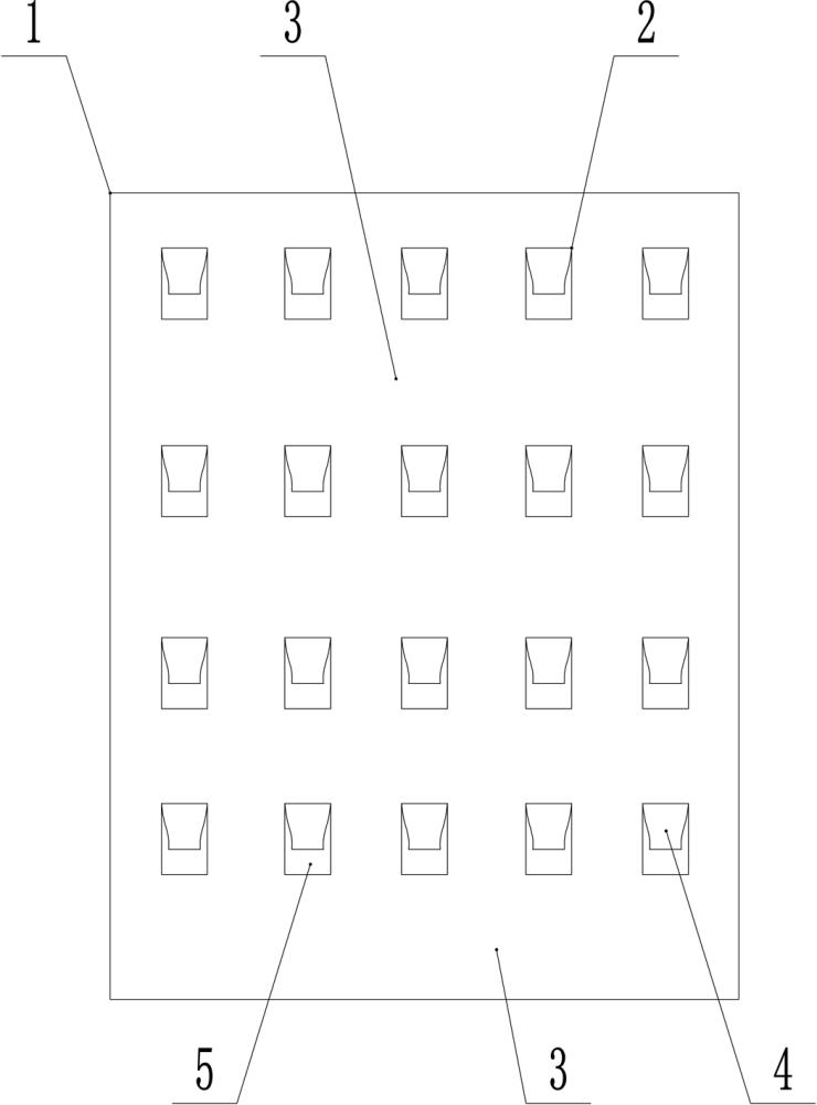 一种电气用柜内便装式元件安装架的制作方法