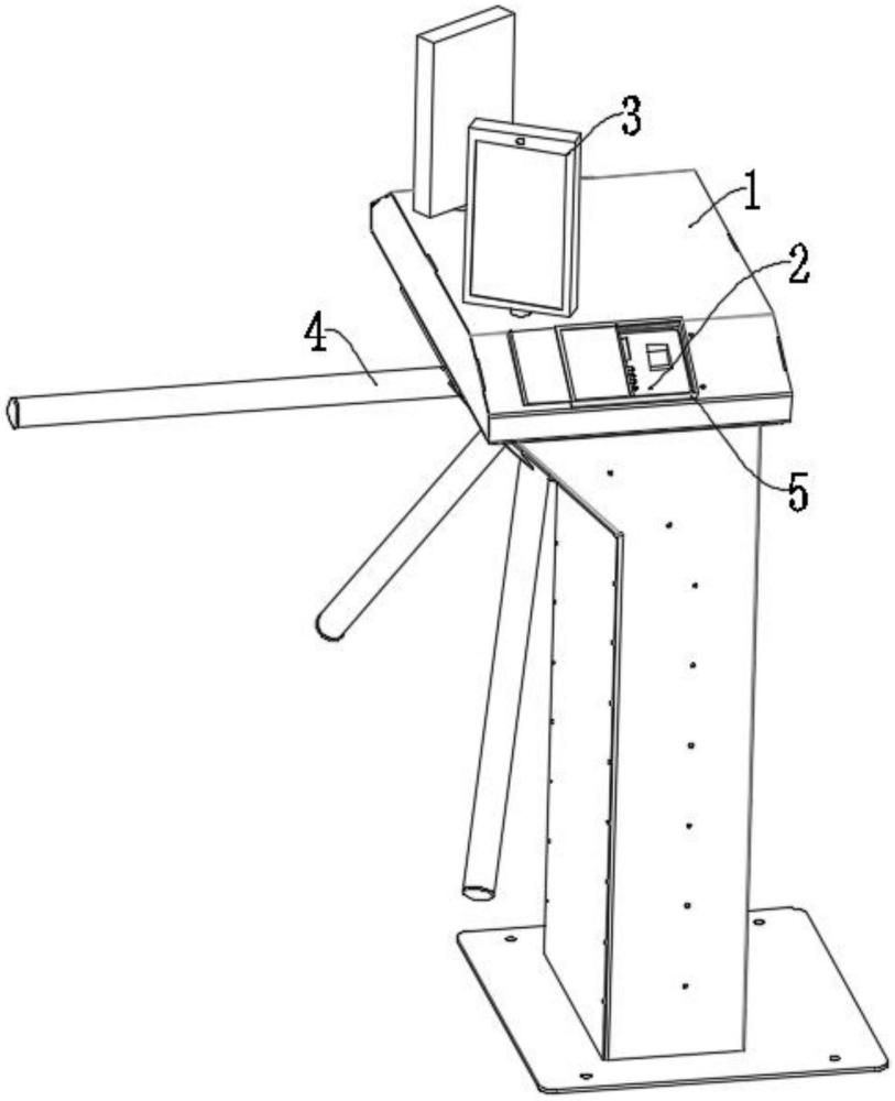 一种安防建设用门禁系统的制作方法