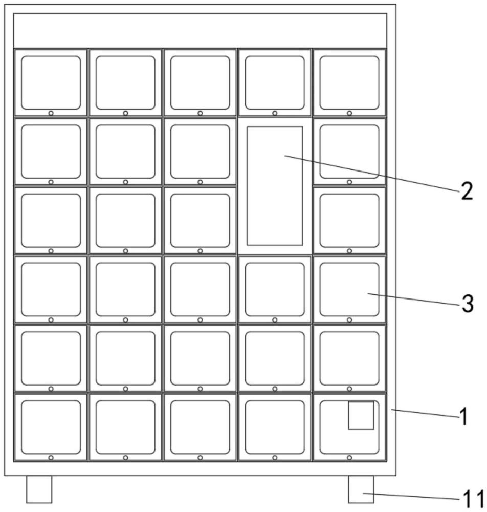 一种具有分类功能的绿植贩卖柜的制作方法