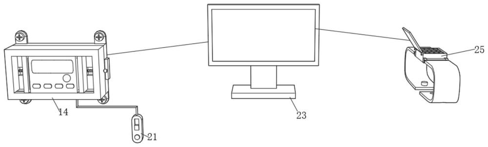 一种病房用无声呼叫装置