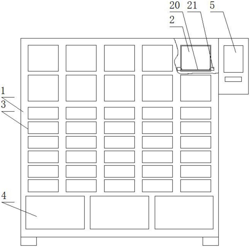 一种物流资源整合处理控制柜的制作方法