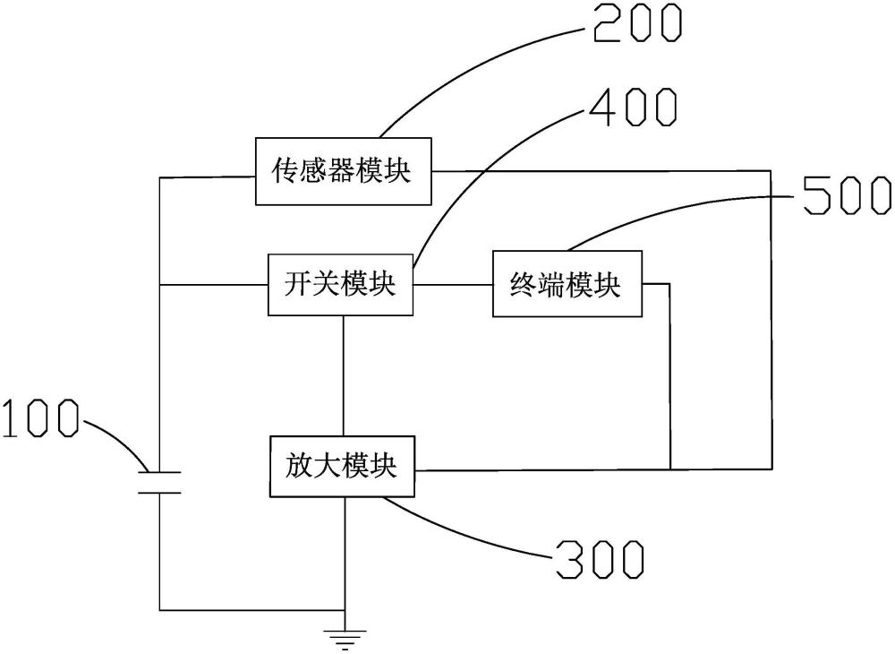 一种法拉电容控制电路与支架的制作方法