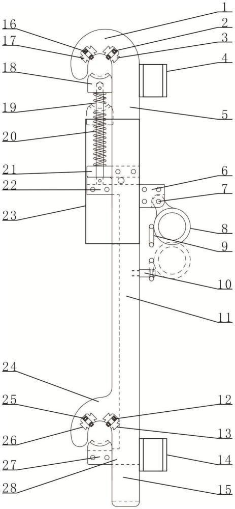 牵引式支柱棒的制作方法