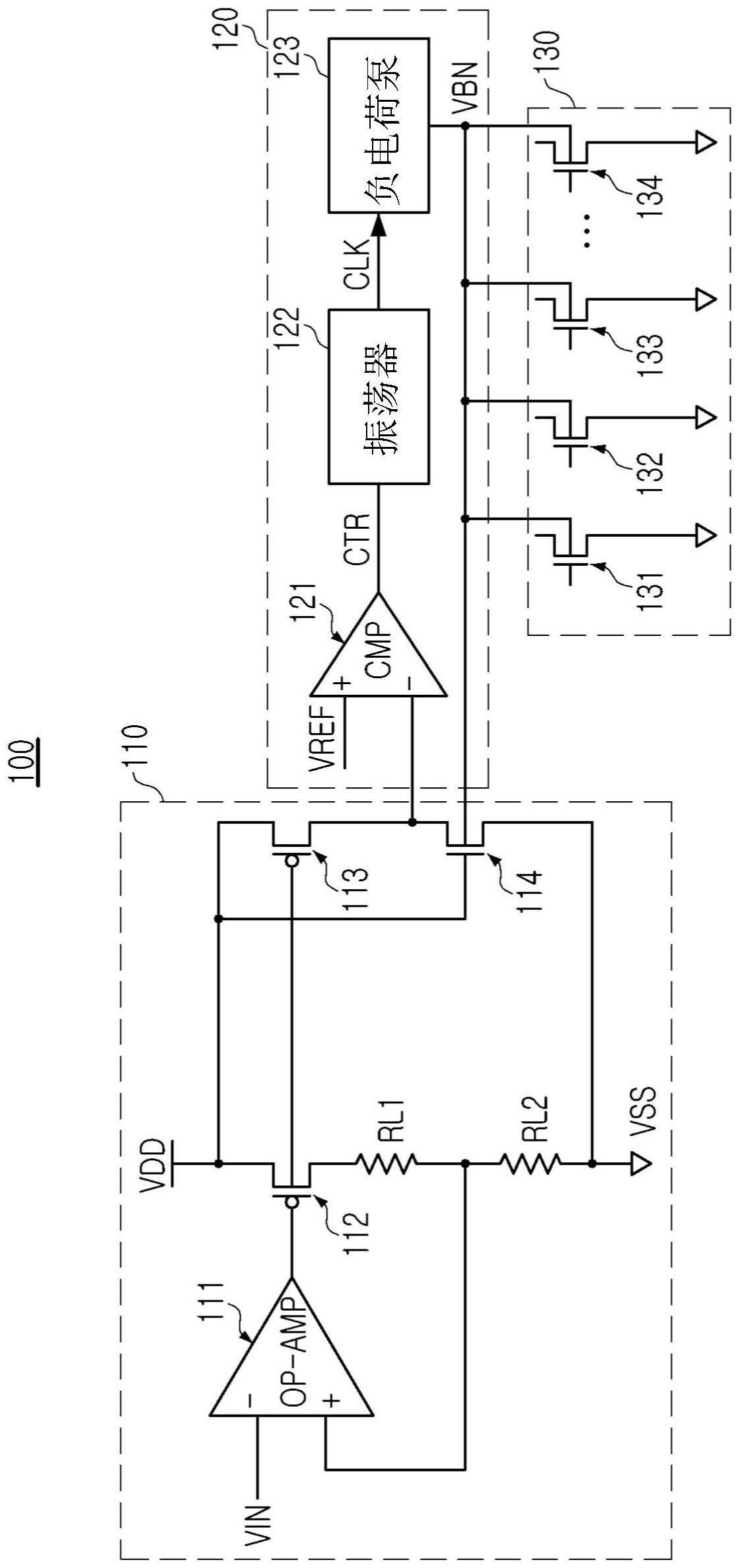 主体偏压发生器以及包括该主体偏压发生器的半导体装置的制作方法