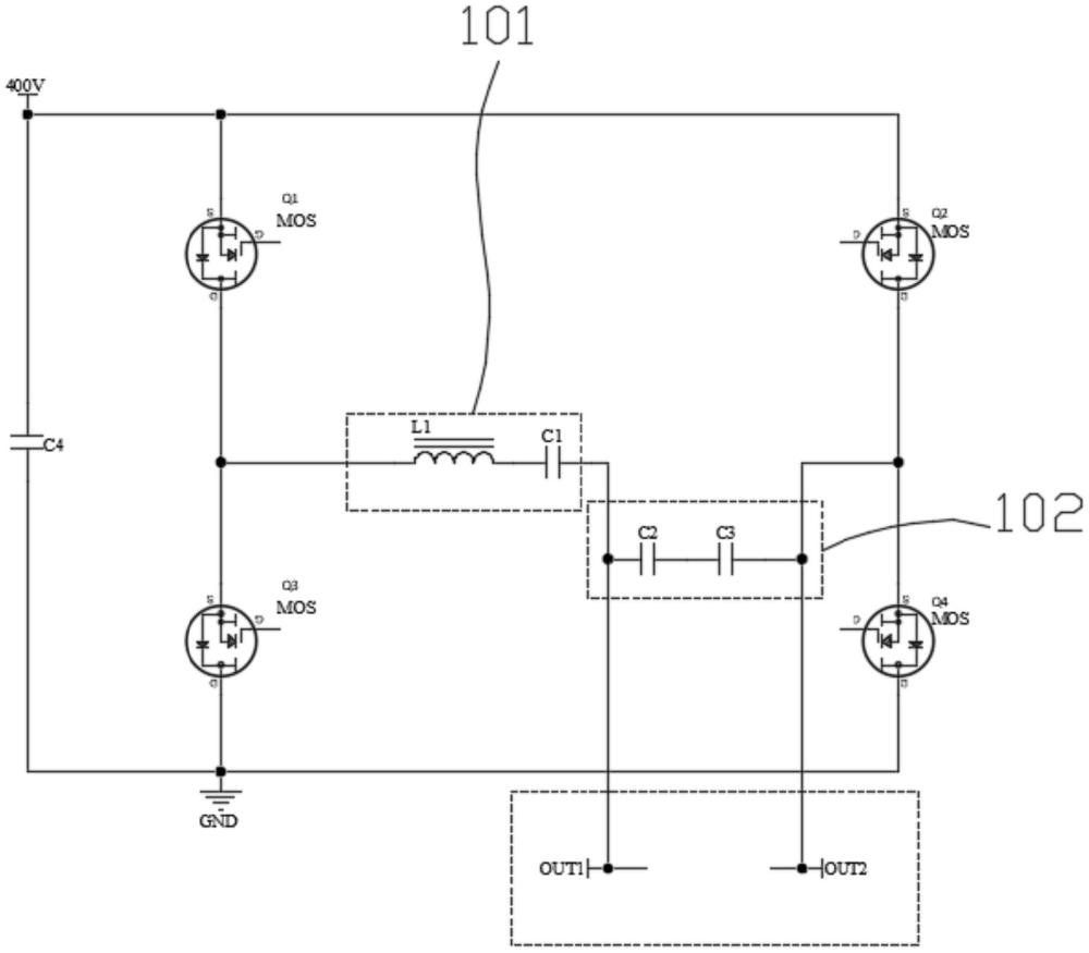 兼容HID镇流器驱动的LED灯具电路的制作方法