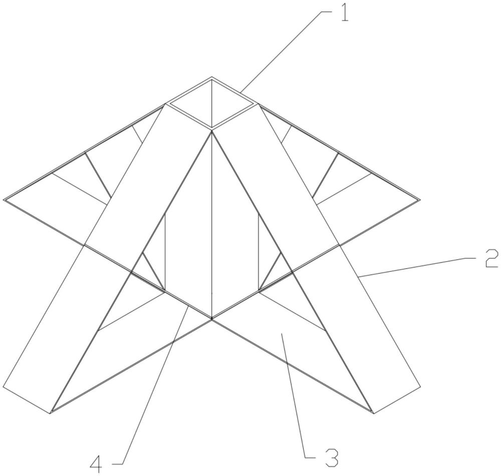 一种折叠烟花协作底座的制作方法