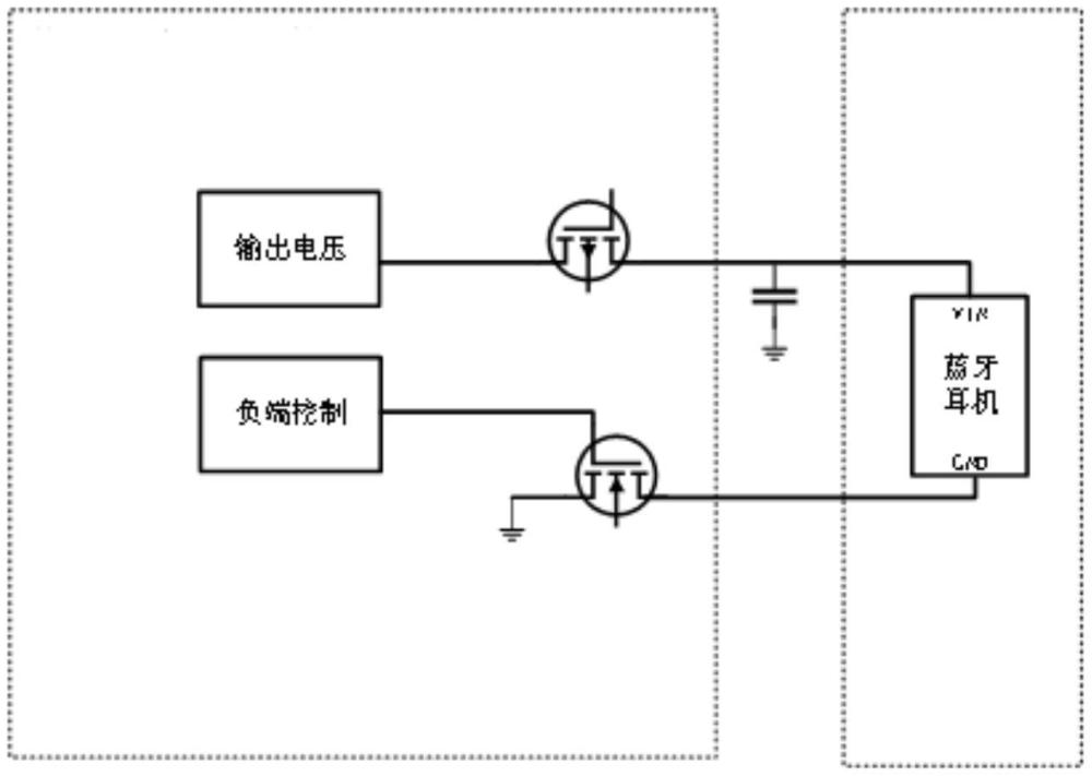 一种TWS蓝牙耳机负端充电通讯控制装置的制作方法