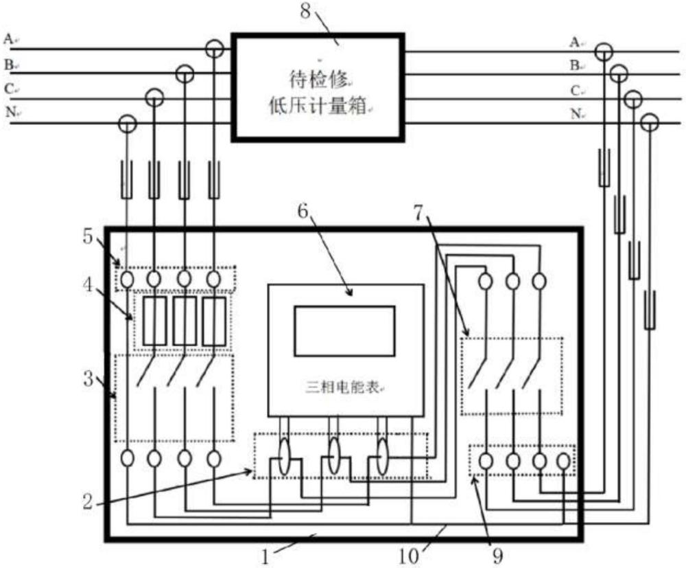 一种通用型低压计量箱应急操作箱的制作方法