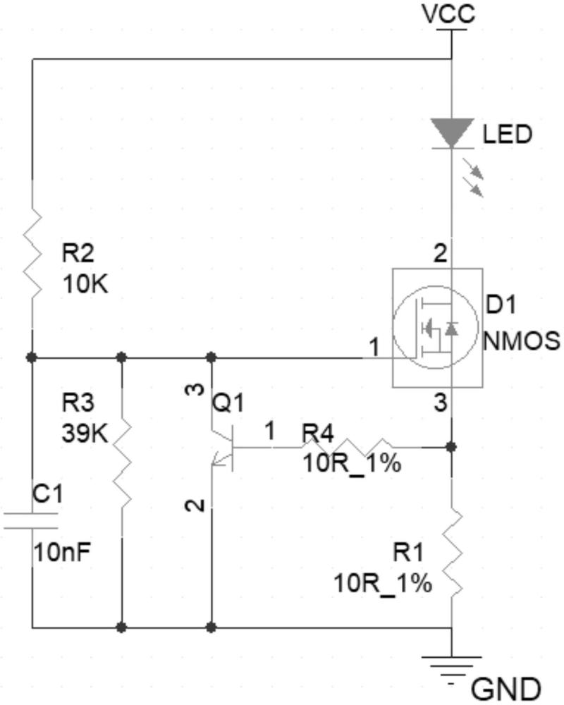 LED恒流控制电路及LED恒流电路的制作方法