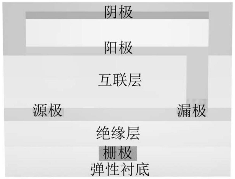 一种具有高开口率的垂直堆叠类皮肤有源矩阵发光二极管集成策略及其制备方法