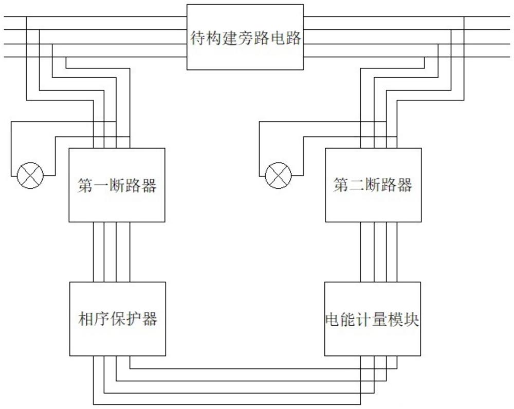 一种三相旁路构建仪的制作方法