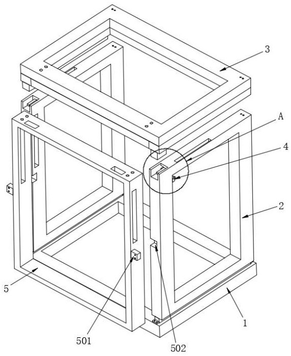 一种机柜柜体的框架加强结构的制作方法