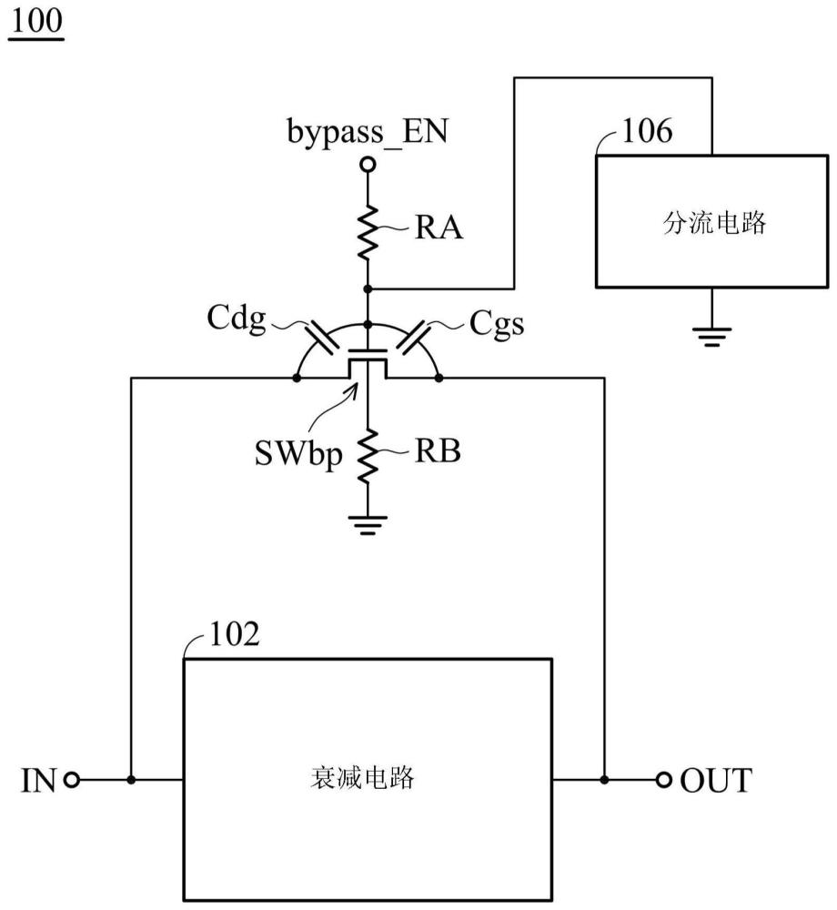 具有用于高频信号的分流电路的数字步进衰减器的制作方法