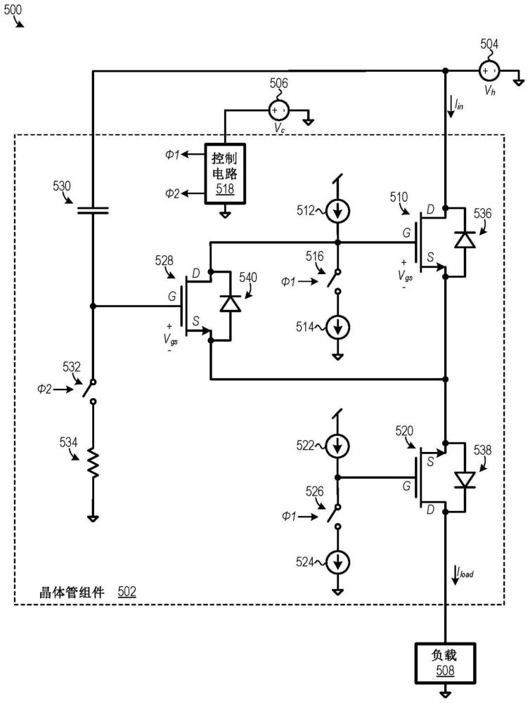 具有栅极电流分流能力的晶体管组件及其相关方法与流程