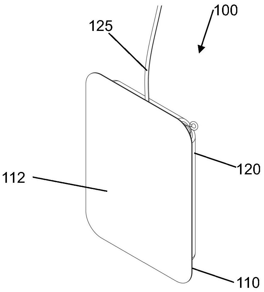 具有悬垂面板的平板扬声器的制作方法