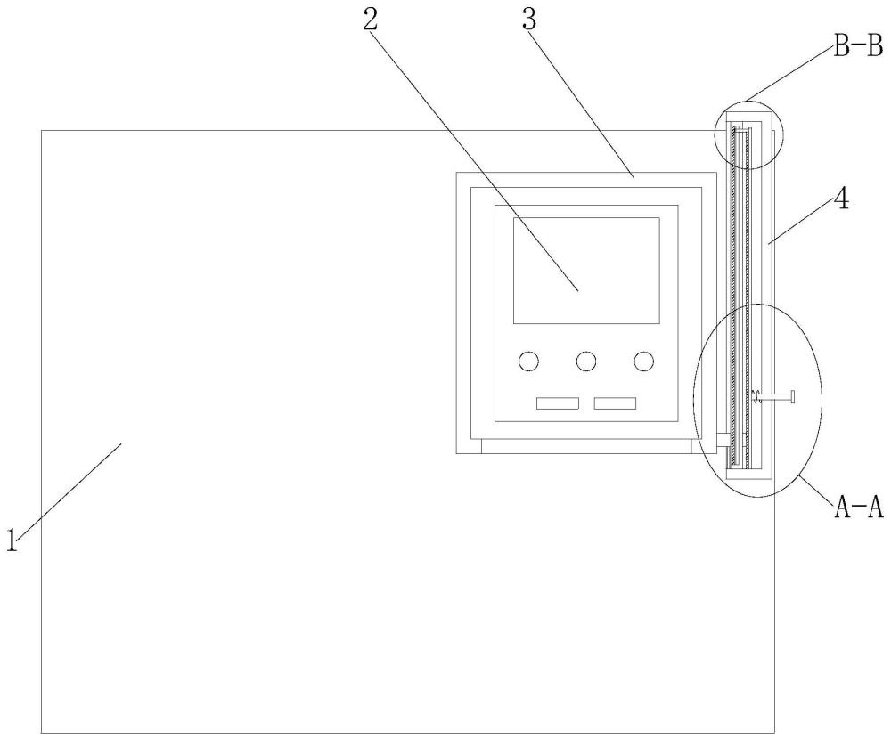 一种具有防护结构的口罩机用控制面板的制作方法