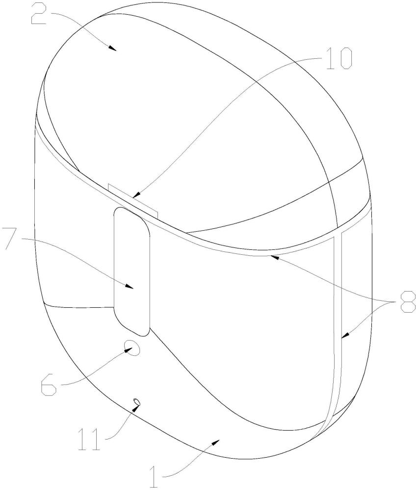 蓝牙耳机充电收纳盒的制作方法