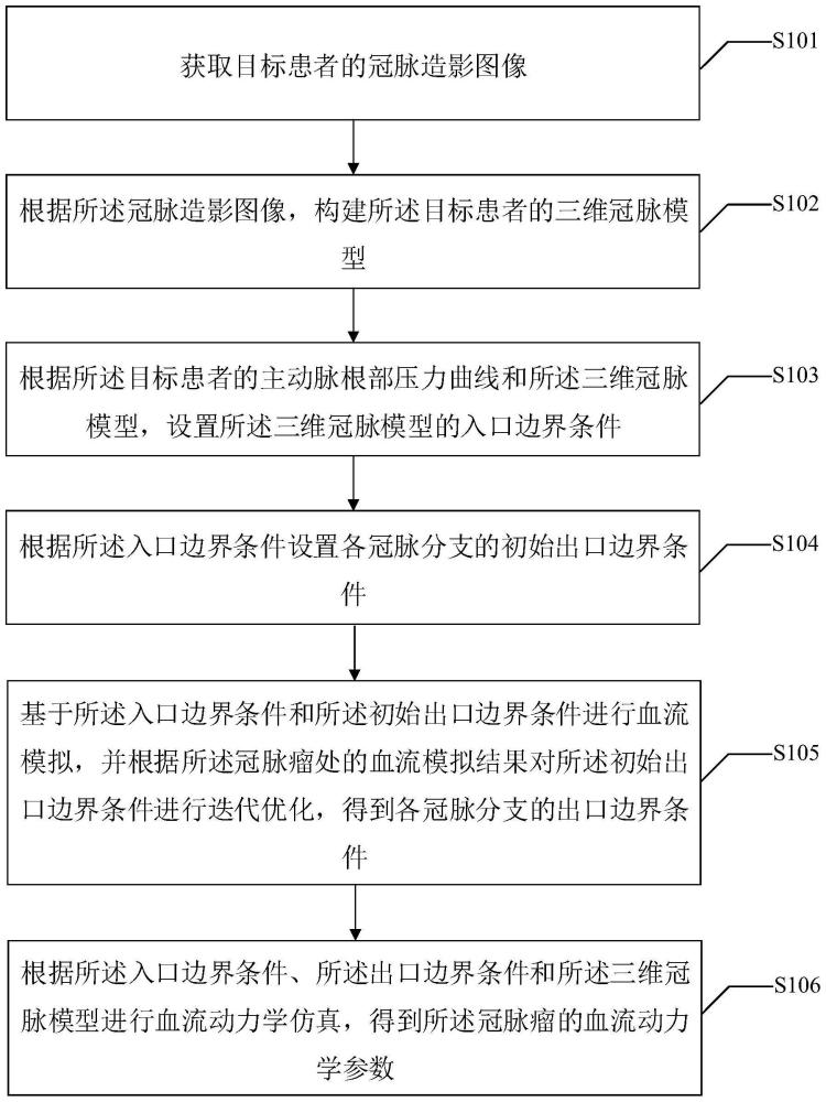 一种血流动力学参数的确定方法及确定装置与流程