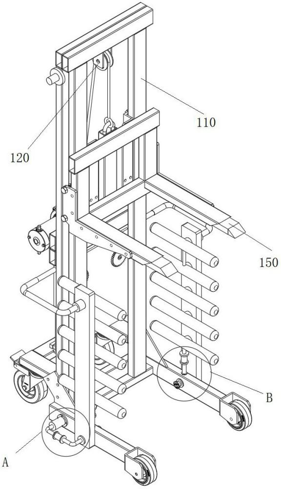 一种用于汽车外饰板加工的自动堆垛装置的制作方法