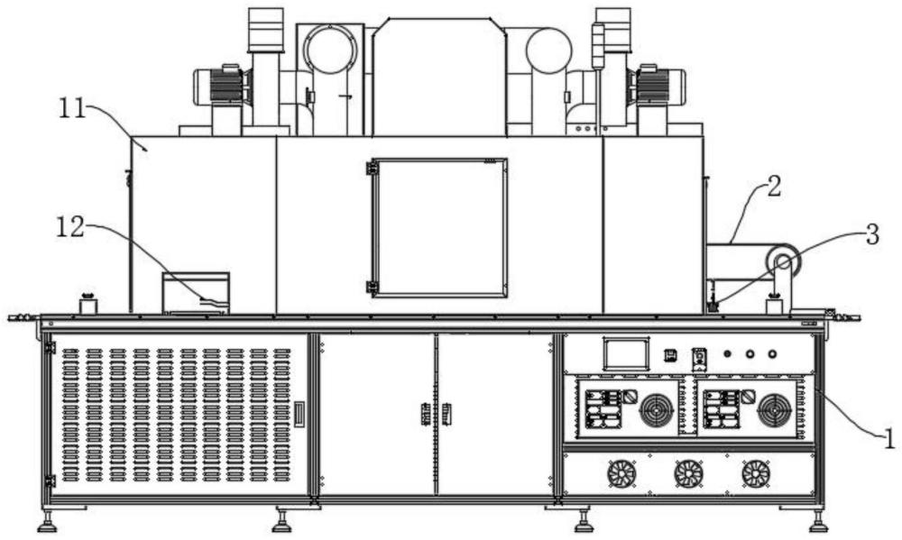 一种电抗器热烘固化机的制作方法