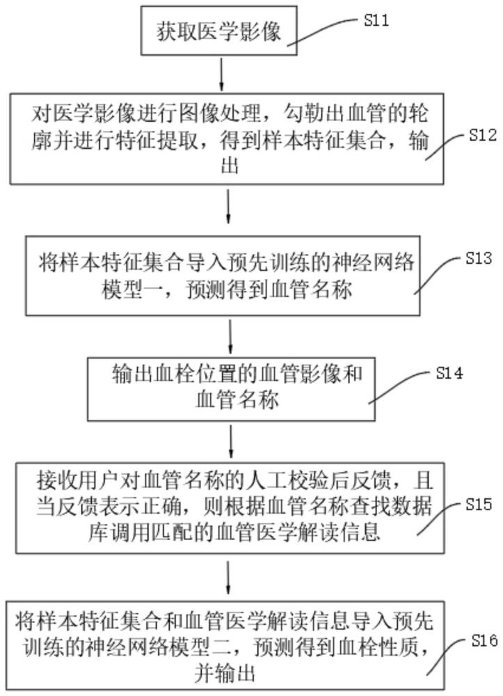 用于颅内大血管闭塞性卒中血栓的医学影像处理方法