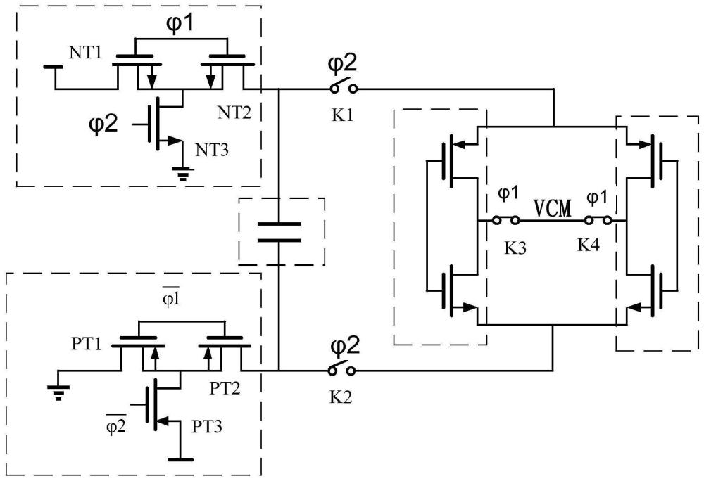 改进充电结构的浮空动态放大器及sigma-delta调制器