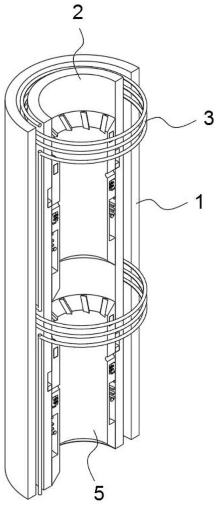 一种矸石水泥膏体充填管路组件及其使用方法与流程