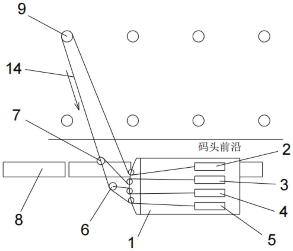 一种码头下方疏浚清淤方法与流程