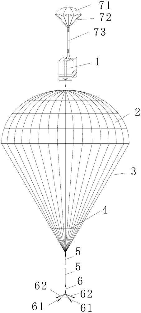 靶机回收伞系统的制作方法