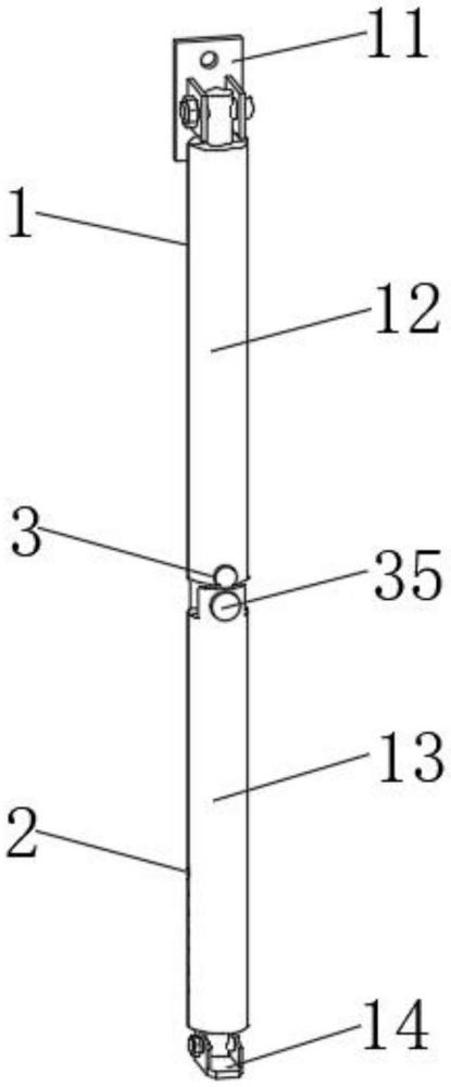 一种房屋建筑施工装配式墙板支撑杆的制作方法