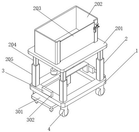 一种房屋建筑用的脚手架的制作方法