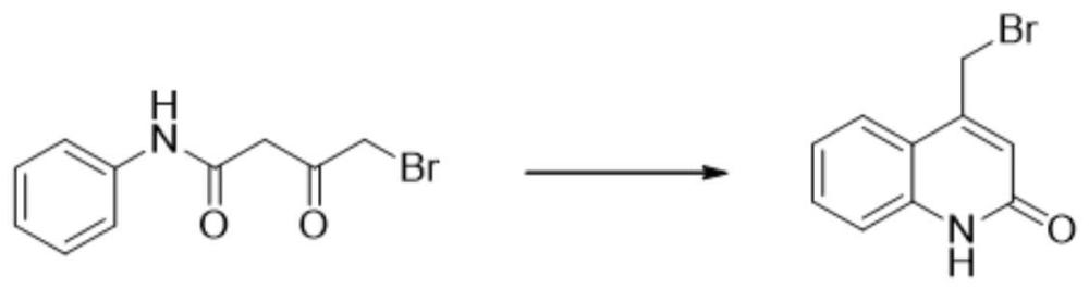 一种4-溴甲基喹啉酮的制备方法与流程