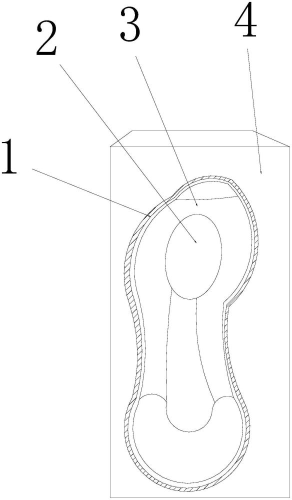 一种模板框带刀切料的鞋模具的制作方法