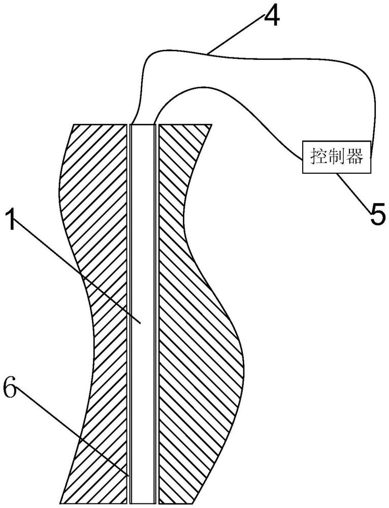 基于电介质陶瓷的导轴瓦瓦键安装间隙测距系统及方法与流程