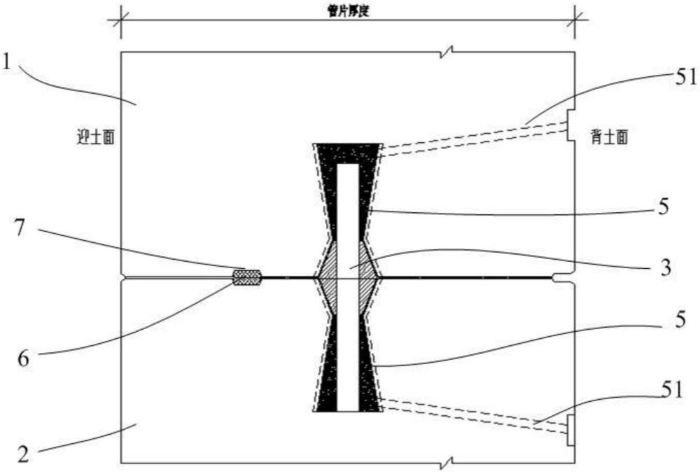 一种环向承插式深井管片结构及竖井结构的制作方法