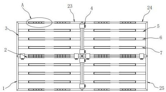 一种用于建筑楼顶绿化的组合框架结构的制作方法