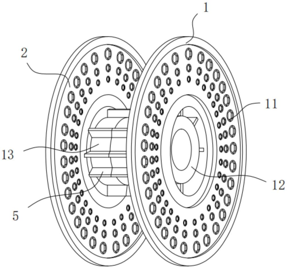 一种分体式工字线轮的制作方法