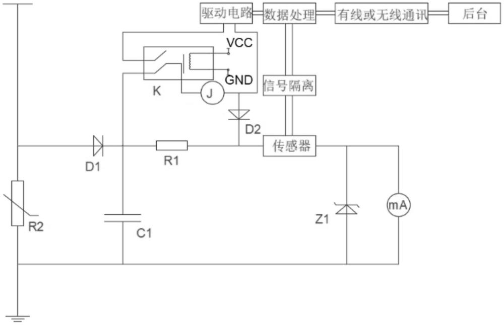 一种避雷器放电同步检测装置的制作方法