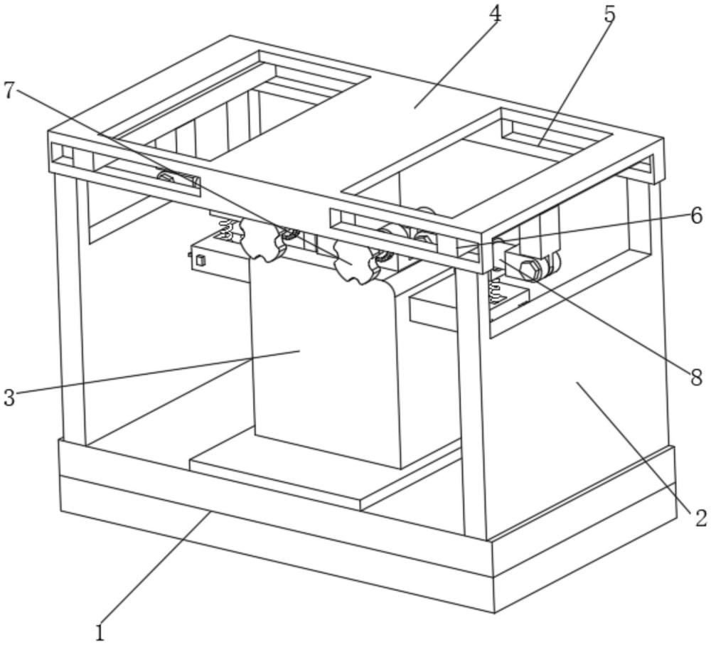 一种用于建筑施工的粘滞阻尼器加固装置的制作方法