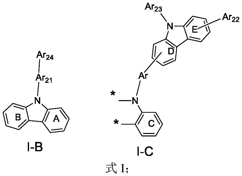 一种含吲哚并咔唑类化合物的组合物、化合物、中间体和有机电致发光器件的制作方法