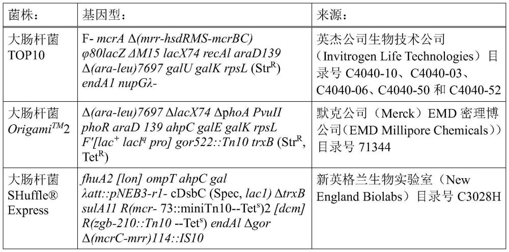 用于在宿主细胞中异源表达蛋白质的产物和方法与流程