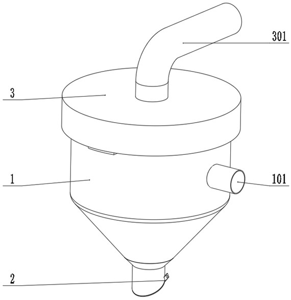 PVC稳定剂真空上料装置的制作方法