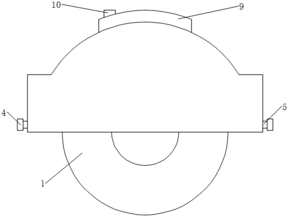 一种塑料绳轮壳的制作方法