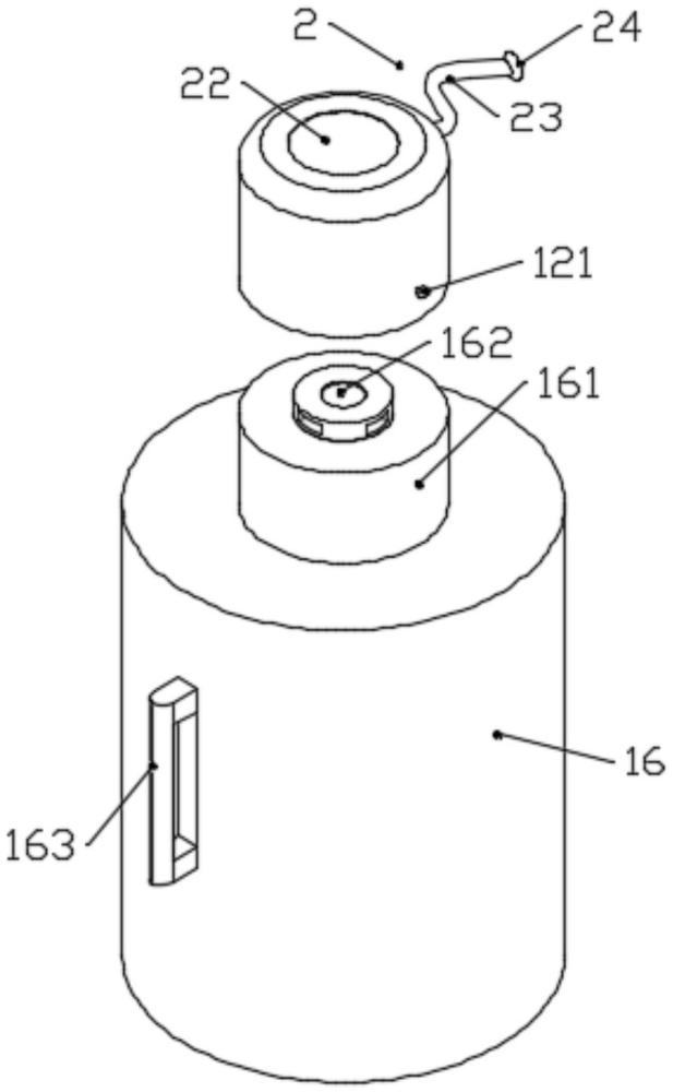 一种机电消防用大容量灭火器的制作方法