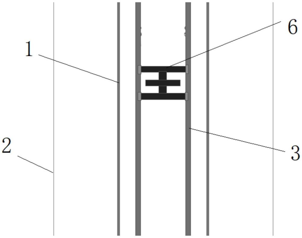 具有中导管的大口径管道内部钢板内衬修复装置及方法与流程