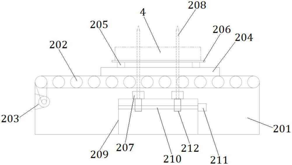 一种变压器剪叠生产线用流转式堆垛平台的制作方法