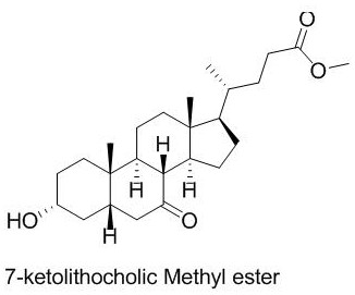 一种从鹅去氧胆酸生产废弃物中提取7-酮石胆酸甲酯的方法