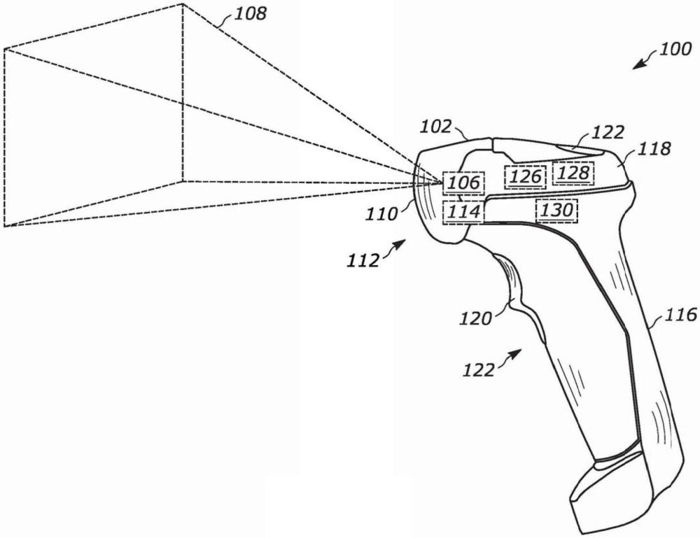 使用手持式扫描仪的指示器窗口作为触发器的方法和装置与流程