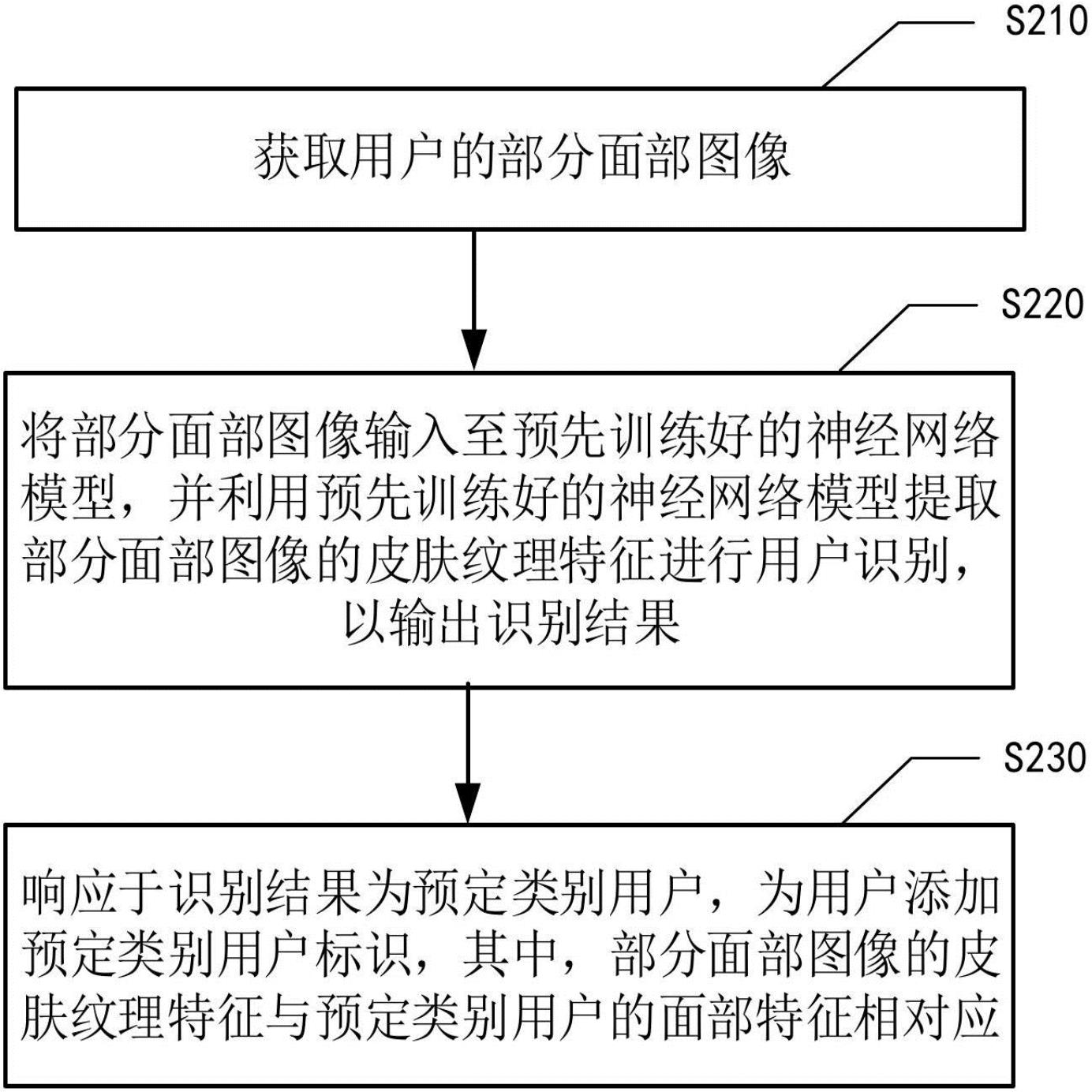 基于皮肤纹理分析的用户服务方法、装置、设备和存储介质与流程